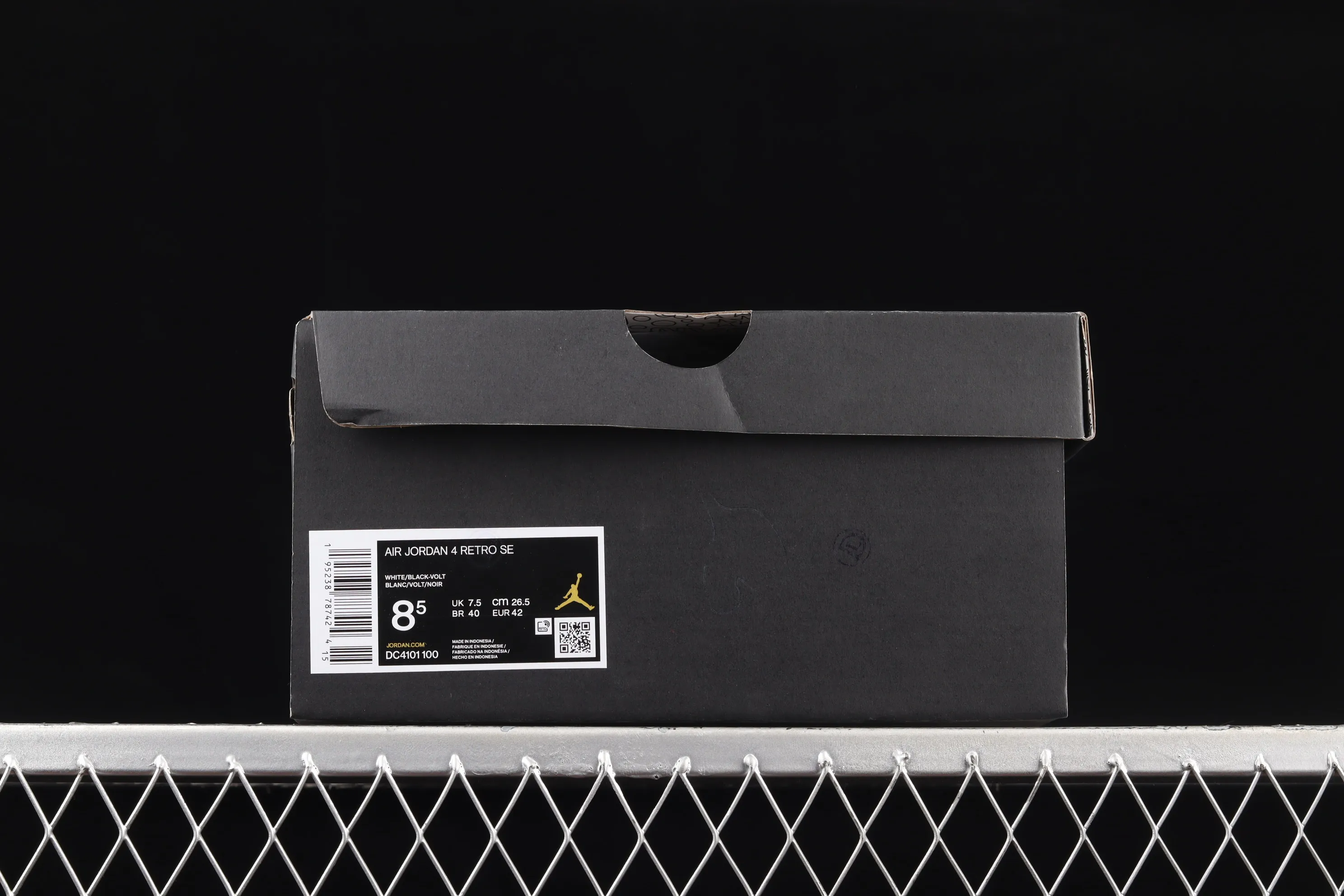 All categories Air Jordan Jordan series basketball shoes Air Jordan 4 Air Jordan 4 Retro GS "Light Smoke Grey" AJ4 Joe 4 Patent Leather Manuscript DC4101-100